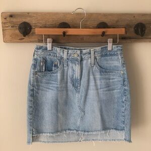 AG Sandy denim mini